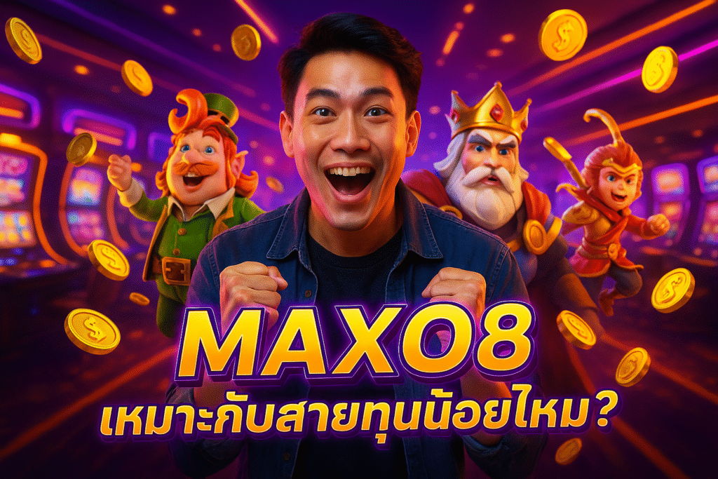 MAXO8 เหมาะกับสายทุนน้อยไหม?