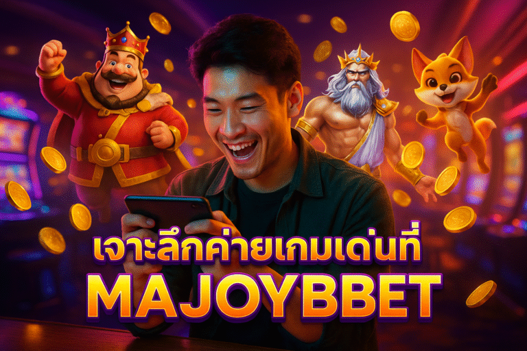 เจาะลึกค่ายเกมเด่นที่ MAJOYBET